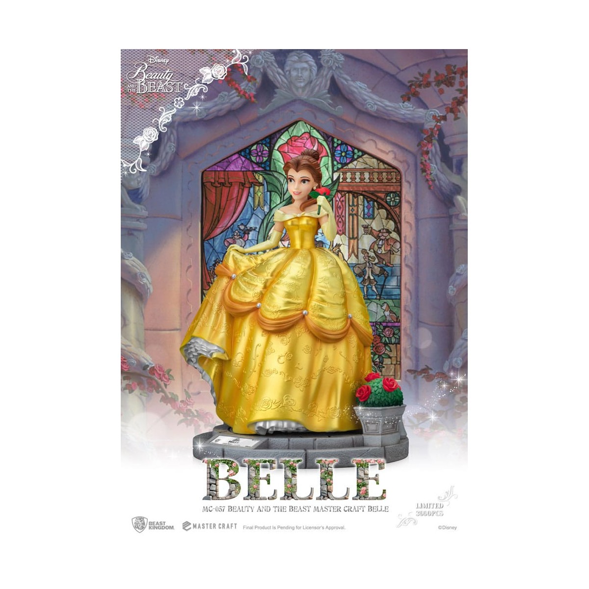 Reino de la Bestia Disney Master Craft - La Bella y la Bestia - Belle