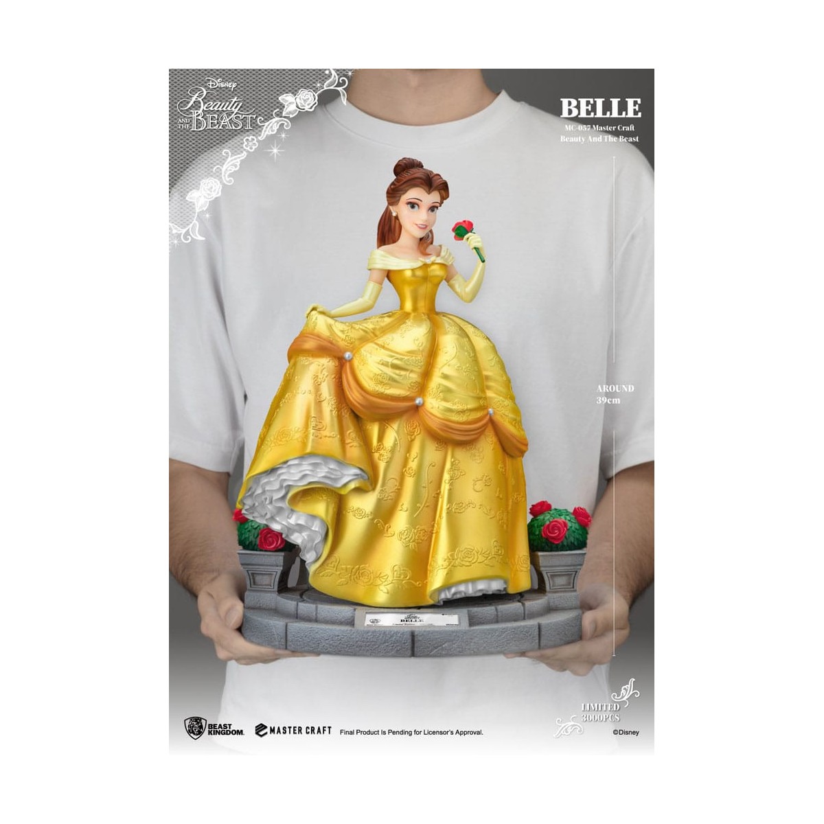 Reino de la Bestia Disney Master Craft - La Bella y la Bestia - Belle