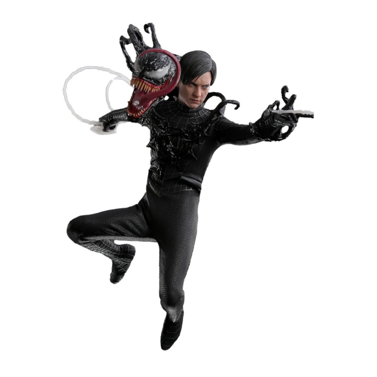 Hot Toys Marvel Spider-Man 2 - Peter Parker Traje Negro - Video Game Masterpiece 1/6