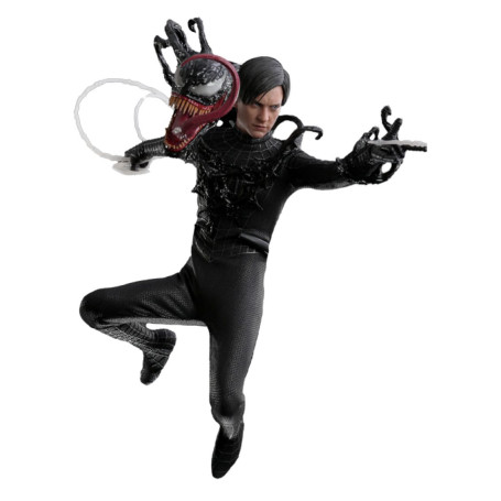 Hot Toys Marvel Spider-Man 2 - Peter Parker Traje Negro - Video Game Masterpiece 1/6