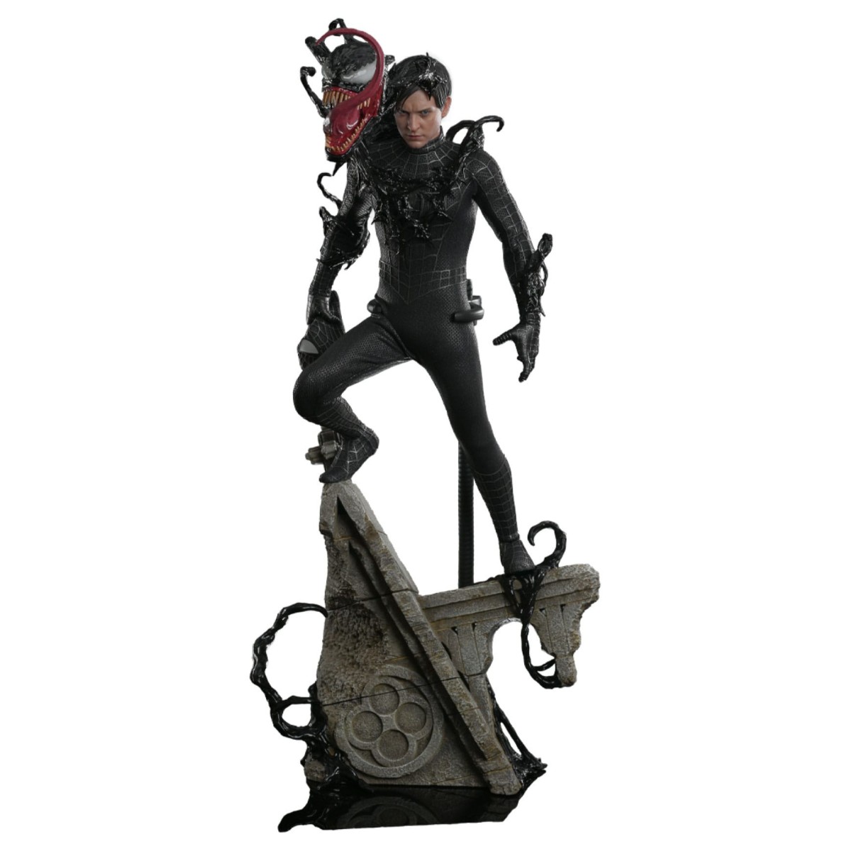 Hot Toys Marvel Spider-Man 3 - Spider man Traje Negro Deluxe