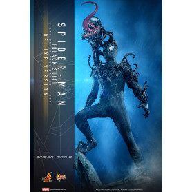 Hot Toys Marvel Spider-Man 3 - Spider man Traje Negro Deluxe