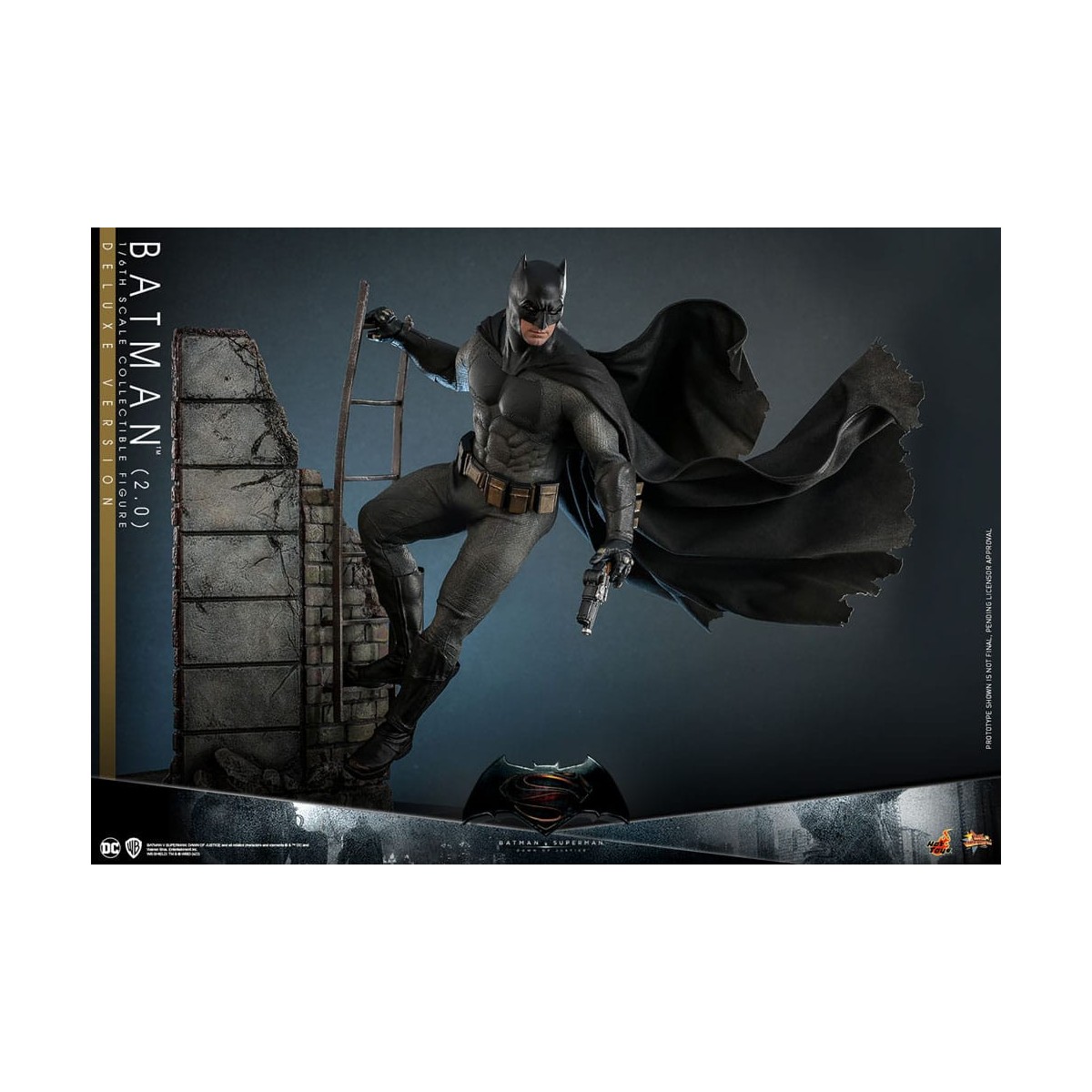 Hot Toys - DC Comics - BATMAN V2 DX - Batman v Superman: El Amanecer de la Justicia - Movie Masterpiece 1/6