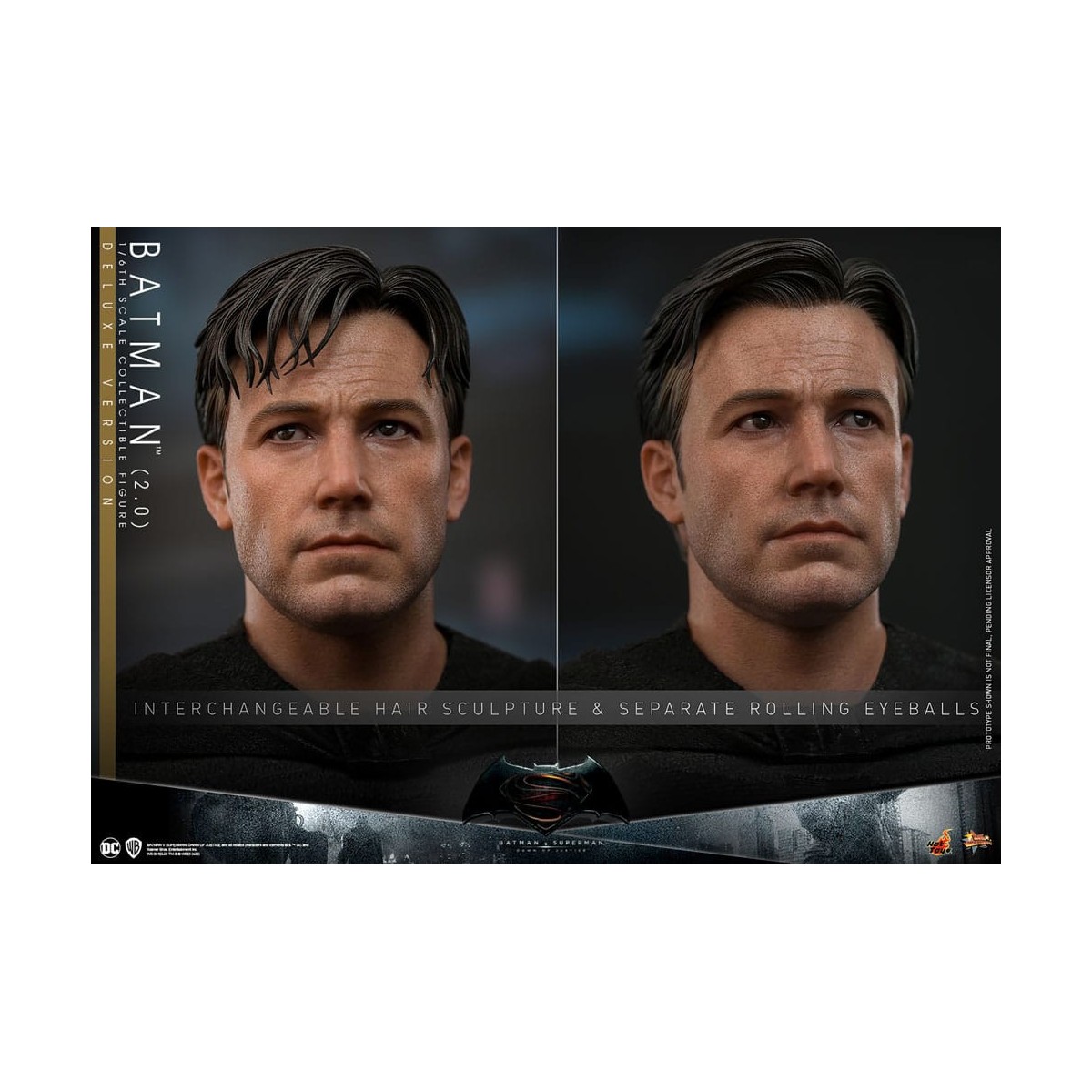 Hot Toys - DC Comics - BATMAN V2 DX - Batman v Superman: El Amanecer de la Justicia - Movie Masterpiece 1/6