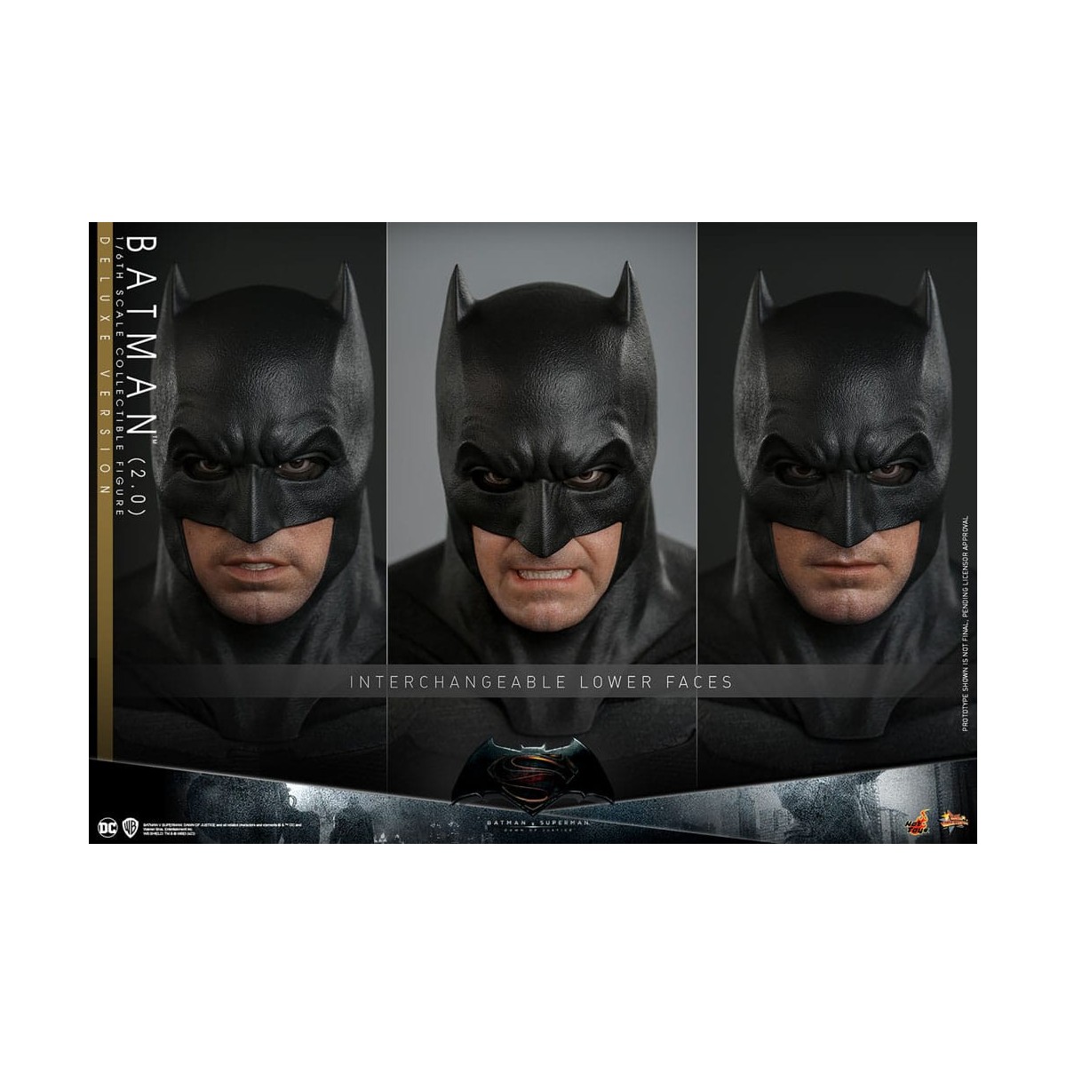 Hot Toys - DC Comics - BATMAN V2 DX - Batman v Superman: El Amanecer de la Justicia - Movie Masterpiece 1/6