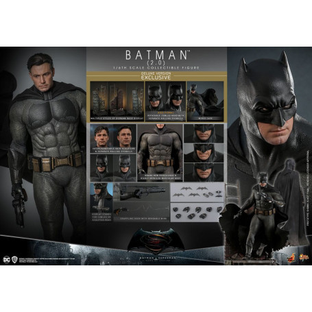 Hot Toys - DC Comics - BATMAN V2 DX - Batman v Superman: El Amanecer de la Justicia - Movie Masterpiece 1/6