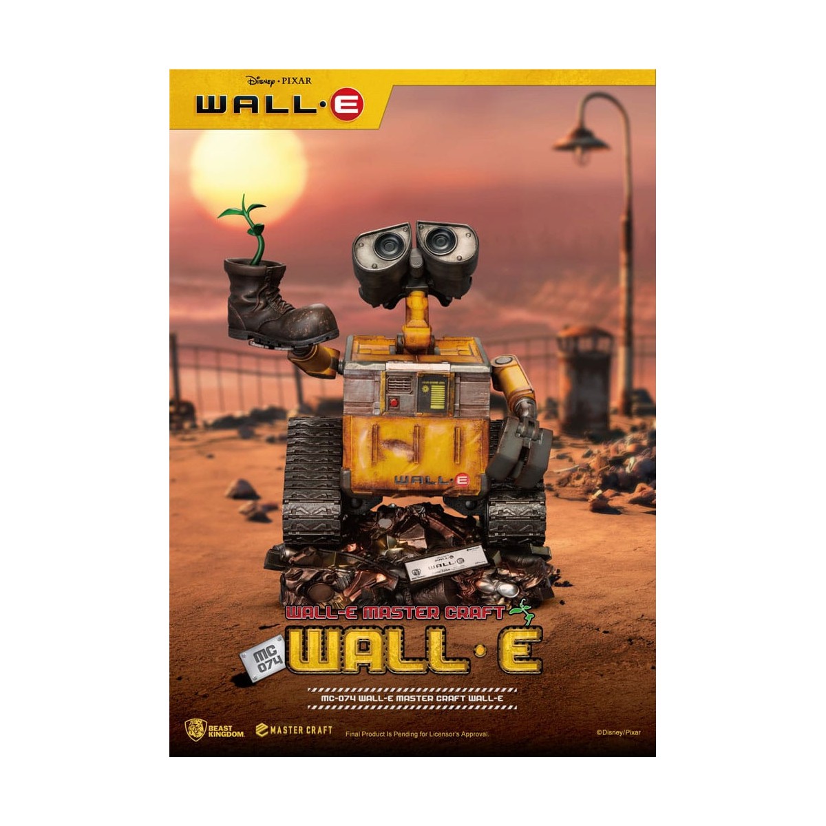 Reino de la Bestia Disney Pixar Master Craft - WALL-E