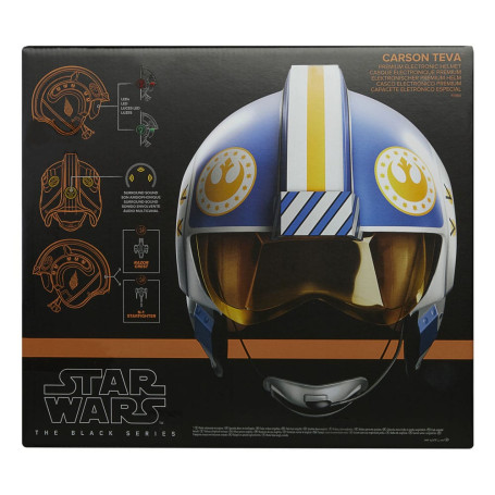 Casco electrónico Hasbro Star Wars Carson Teva - El Mandaloriano