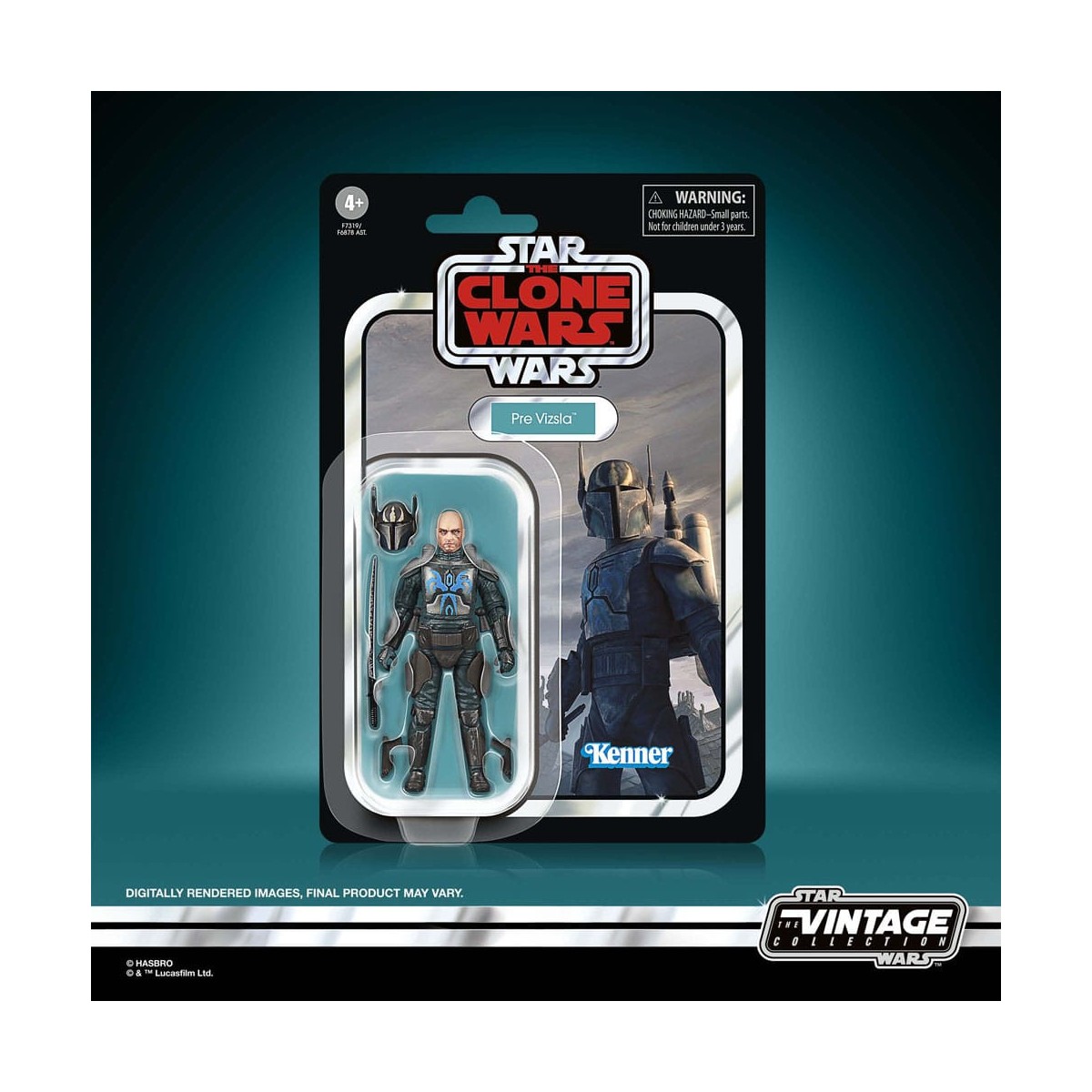 Hasbro - Pre Vizla - Ahsoka Star Wars Colección Vintage