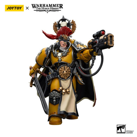 JoyToy Space Marines - Imperial Fists - Legion Praetor with Power Sword - 1/18 - Warhammer La Herejía de Horus