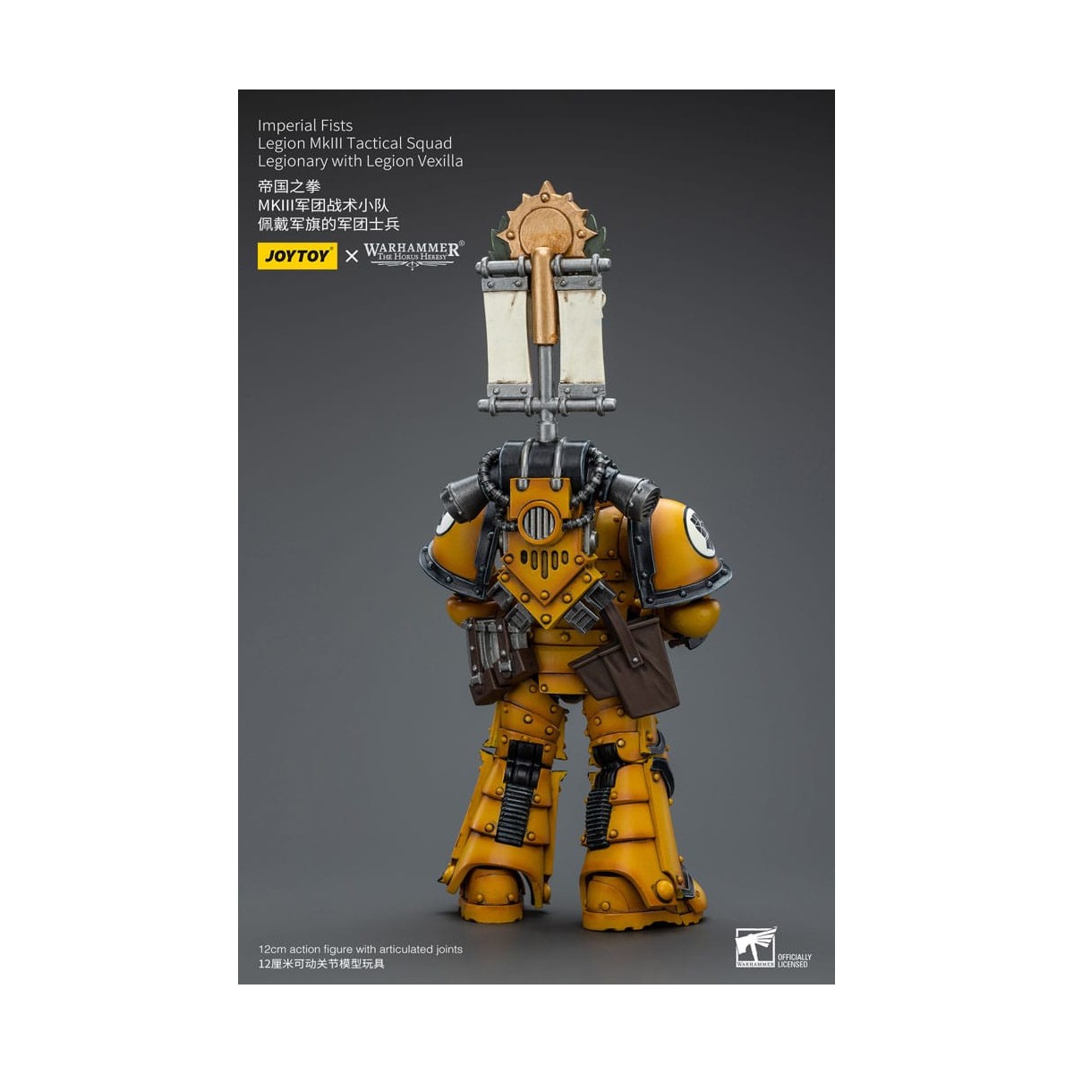 JoyToy - Puños Imperiales - Legión MkIII Escuadra Táctica Legionario con Legión Vexilla - 1/18 - La Herejía de Horus