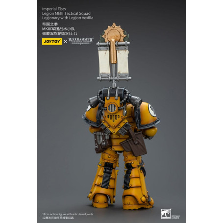 JoyToy - Puños Imperiales - Legión MkIII Escuadra Táctica Legionario con Legión Vexilla - 1/18 - La Herejía de Horus