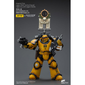 JoyToy - Puños Imperiales - Legión MkIII Escuadra Táctica Legionario con Legión Vexilla - 1/18 - La Herejía de Horus
