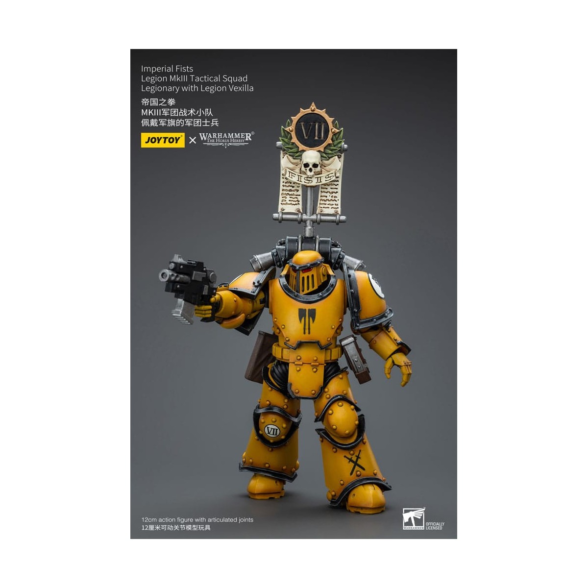 JoyToy - Puños Imperiales - Legión MkIII Escuadra Táctica Legionario con Legión Vexilla - 1/18 - La Herejía de Horus