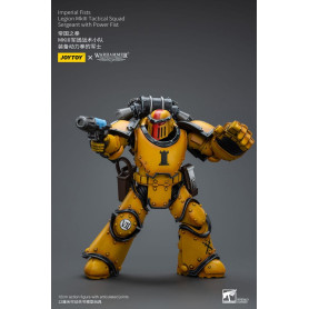 JoyToy - Puños Imperiales - Sargento de Escuadra Táctica Legión MkIII con Puño de Poder - 1/18 - La Herejía de Horus