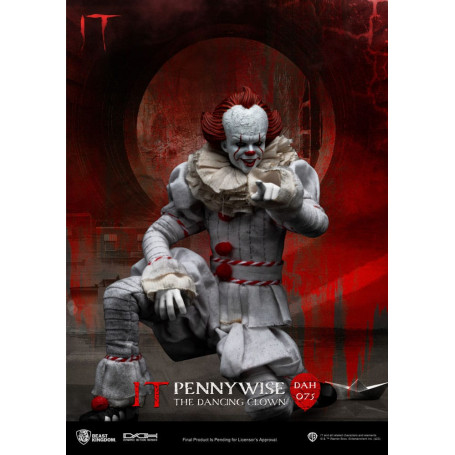 Beast Kingdom - IT - Pennywise Héroes de Acción Dinámica 1/9