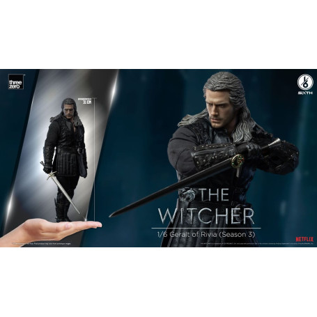 Threezero- Geralt of Rivia 1/6 - The Witcher Temporada 3