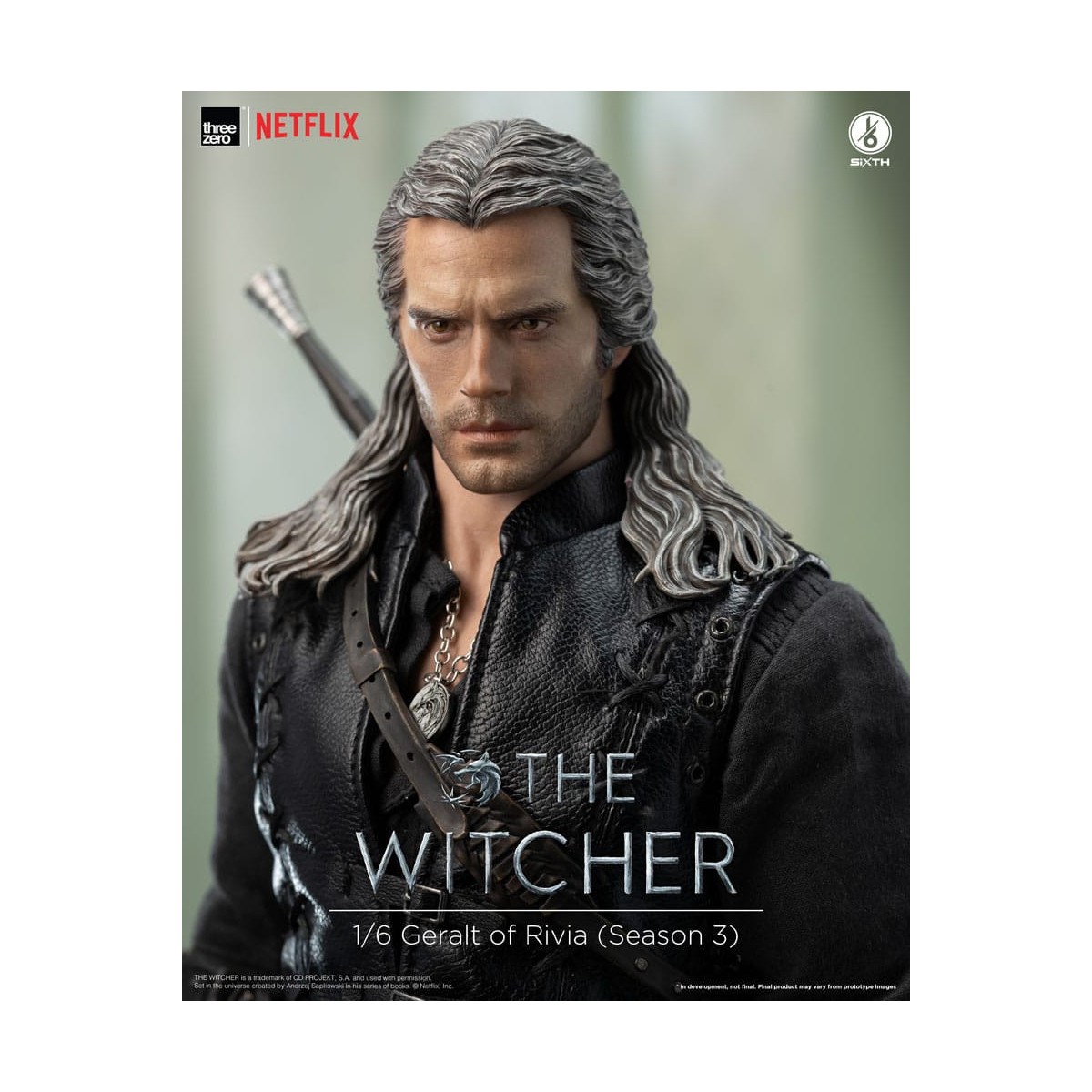 Threezero- Geralt of Rivia 1/6 - The Witcher Temporada 3