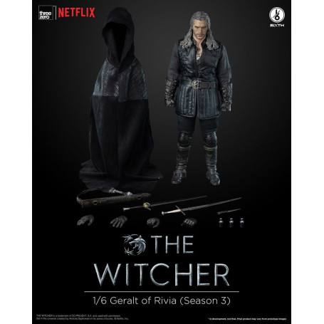 Threezero- Geralt of Rivia 1/6 - The Witcher Temporada 3