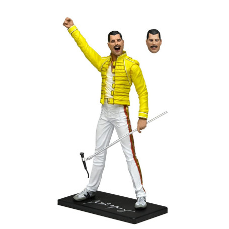 Neca Queen - Freddie Mercury (Chaqueta amarilla) En directo en el estadio de Wembley 86