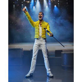 Neca Queen - Freddie Mercury (Chaqueta amarilla) En directo en el estadio de Wembley 86
