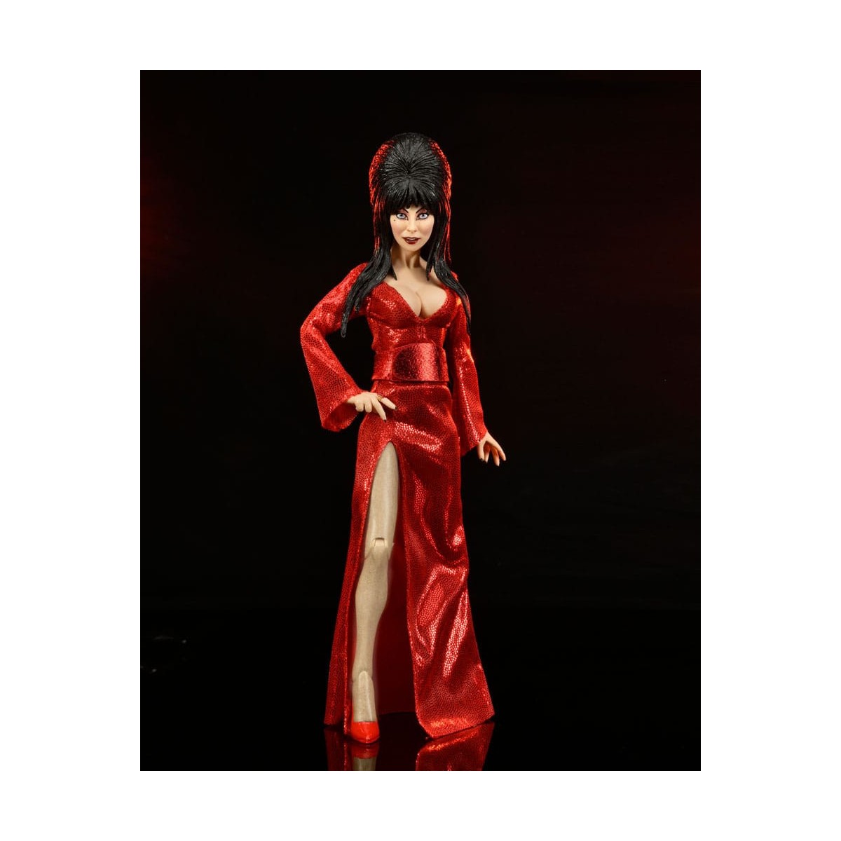 Neca - Elvira Mistress of the Dark Red, Fright, and Boo - Tela Retro