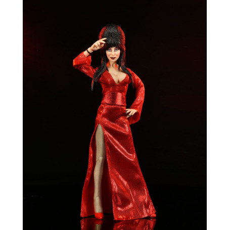 Neca - Elvira Mistress of the Dark Red, Fright, and Boo - Tela Retro