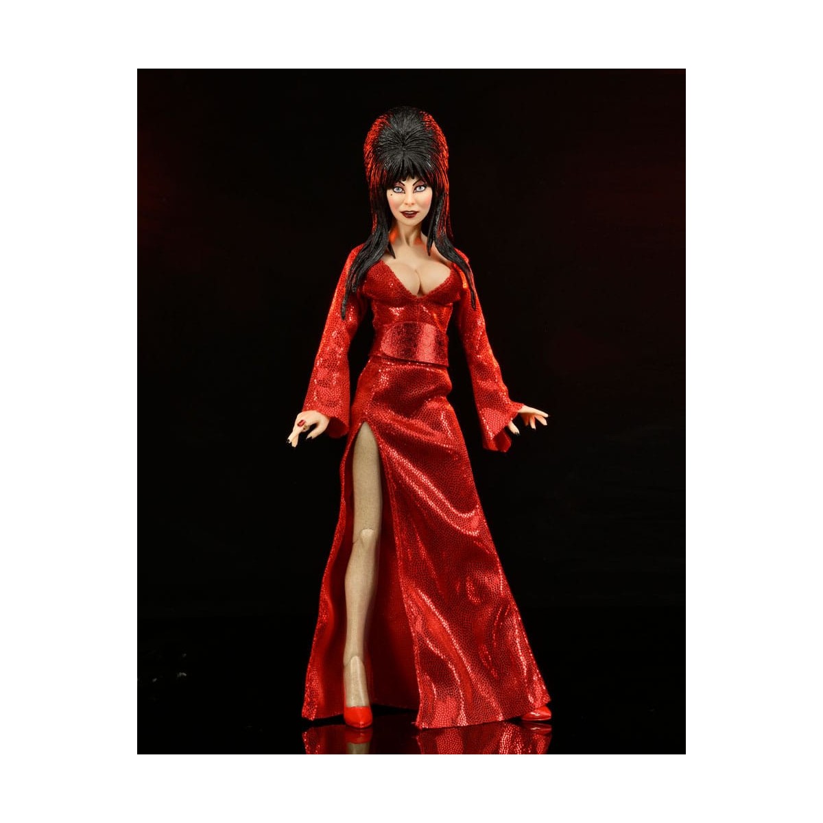 Neca - Elvira Mistress of the Dark Red, Fright, and Boo - Tela Retro