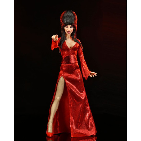 Neca - Elvira Mistress of the Dark Red, Fright, and Boo - Tela Retro
