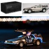 Takara Tomy - Regreso al Futuro - Réplica de la máquina del tiempo DeLorean de fundición a presión