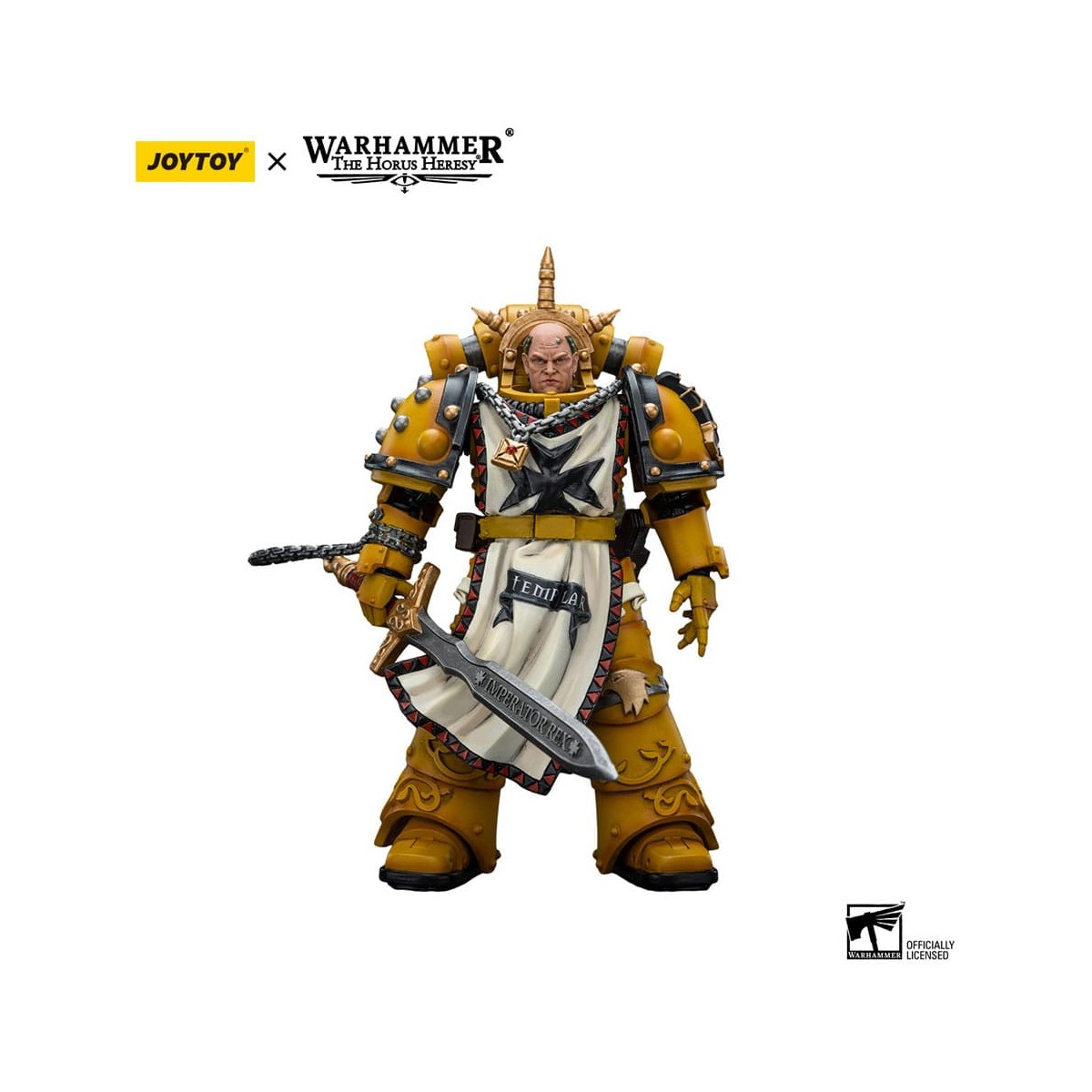 JoyToy Space Marines - Puños Imperiales - Segismundo, Primer Capitán de los Puños Imperiales - 1/18 - La Herejía de Horus
