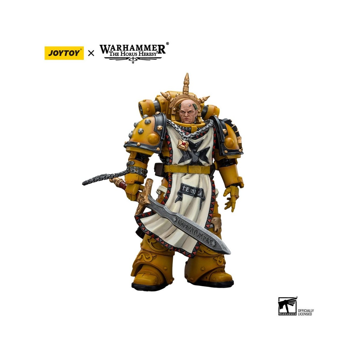 JoyToy Space Marines - Puños Imperiales - Segismundo, Primer Capitán de los Puños Imperiales - 1/18 - La Herejía de Horus