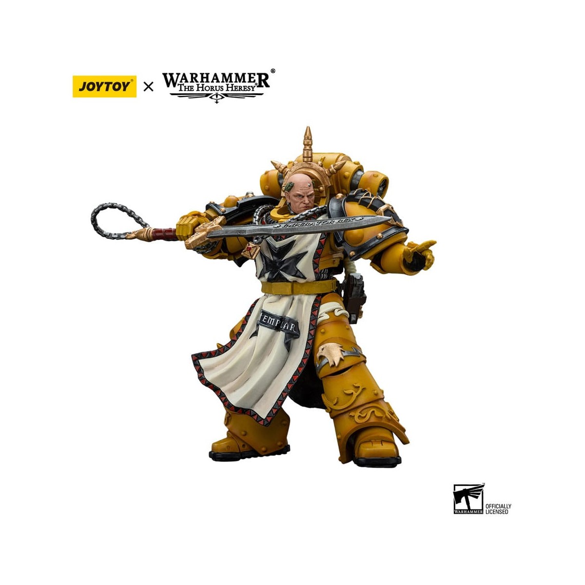 JoyToy Space Marines - Puños Imperiales - Segismundo, Primer Capitán de los Puños Imperiales - 1/18 - La Herejía de Horus