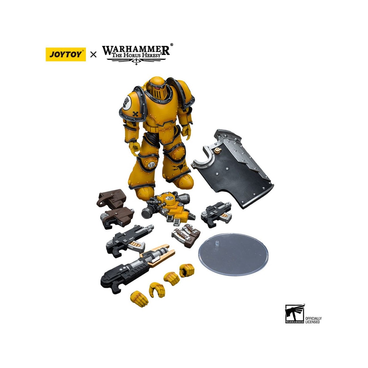JoyToy Space Marines - Imperial Fists - Legion MkIII Breacher Squad Legion Breacher with Lascutter 1/18