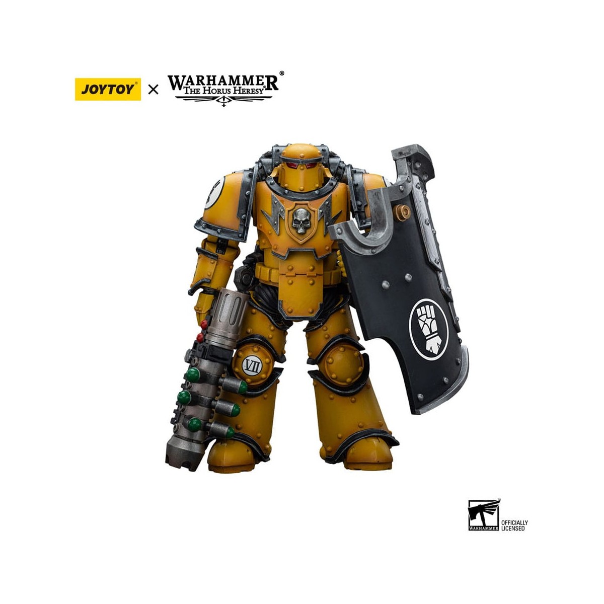 JoyToy Space Marines - Imperial Fists - Legion MkIII Breacher Squad Legion Breacher with Graviton Gun 1/18
