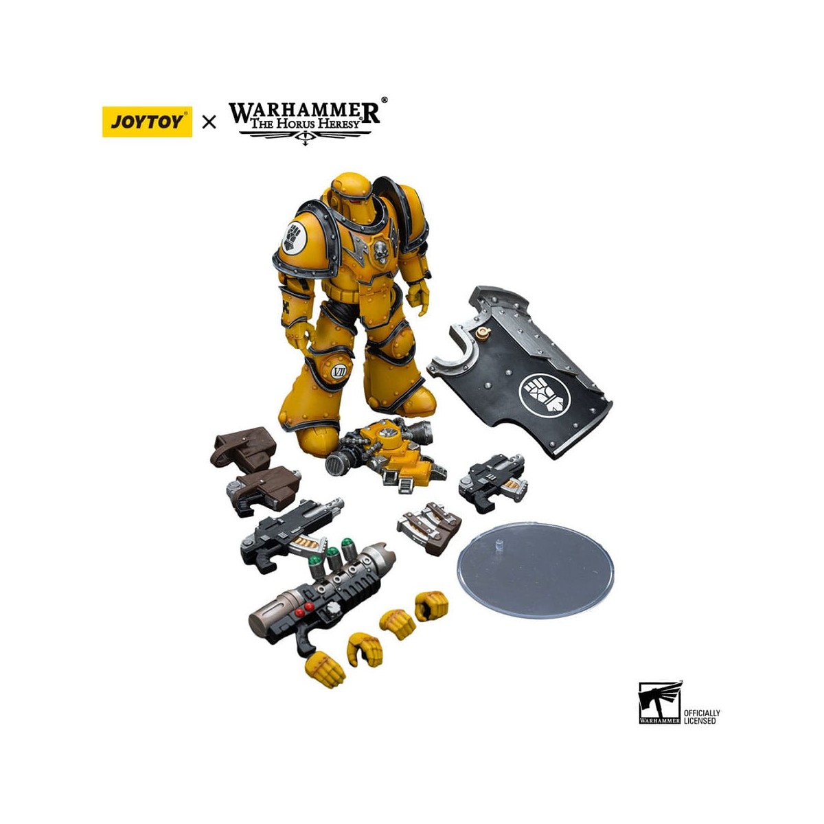 JoyToy Space Marines - Imperial Fists - Legion MkIII Breacher Squad Legion Breacher with Graviton Gun 1/18
