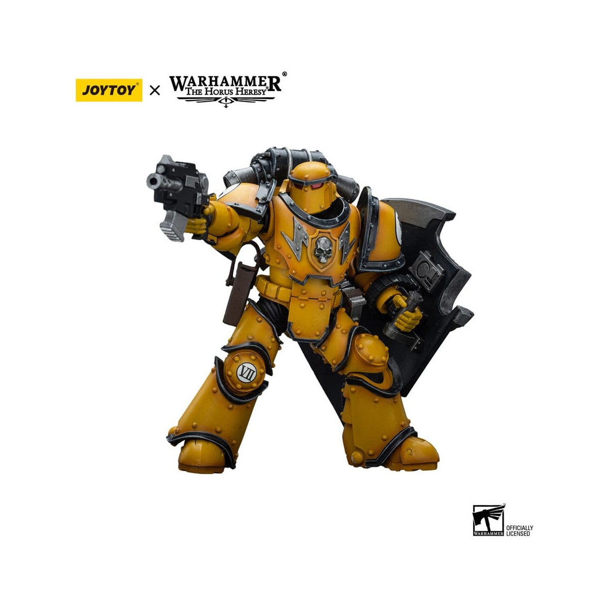 JoyToy Space Marines - Imperial Fists - Legion MkIII Breacher Squad Legion Breacher with Graviton Gun 1/18