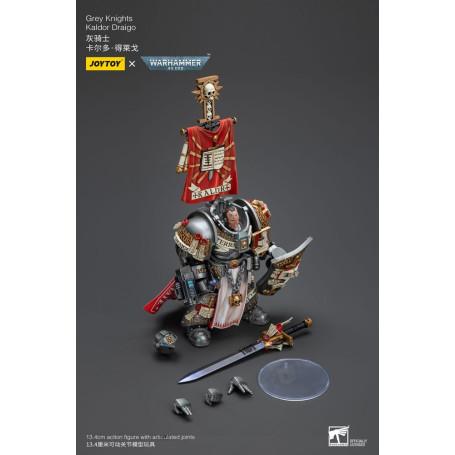 JoyToy Marines Espaciales - Caballeros Grises - Terminator Kaldor Draigo 1/18 - Warhammer 40K