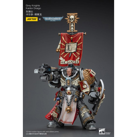 JoyToy Marines Espaciales - Caballeros Grises - Terminator Kaldor Draigo 1/18 - Warhammer 40K
