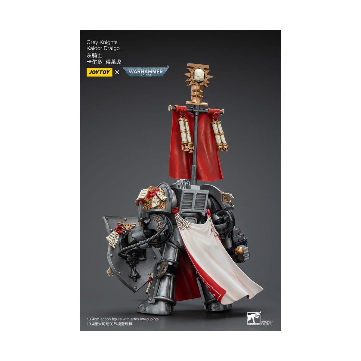 JoyToy Marines Espaciales - Caballeros Grises - Terminator Kaldor Draigo 1/18 - Warhammer 40K