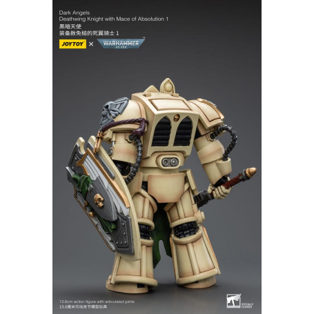 JoyToy Marines Espaciales - Ángeles Oscuros - Caballero Alamuerte con Maza de la Absolución 1/18 - Warhammer 40K