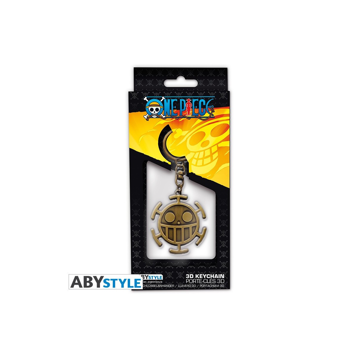 ABYstyle ONE PIECE - Llavero 3D "Ley de Trafalgar