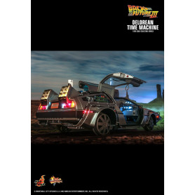 Hot Toys - Regreso al Futuro 3 1/6 Delorean - BTTF3