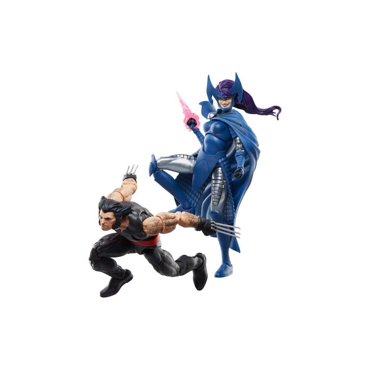 Marvel Legends - Lobezno y Psylocke (Lady Mandarina) - Lobezno 50 Aniversario