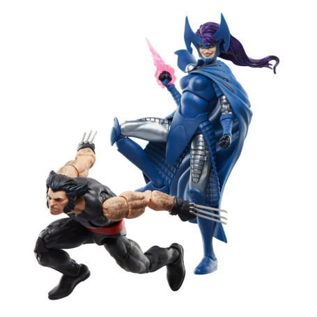 Marvel Legends - Lobezno y Psylocke (Lady Mandarina) - Lobezno 50 Aniversario