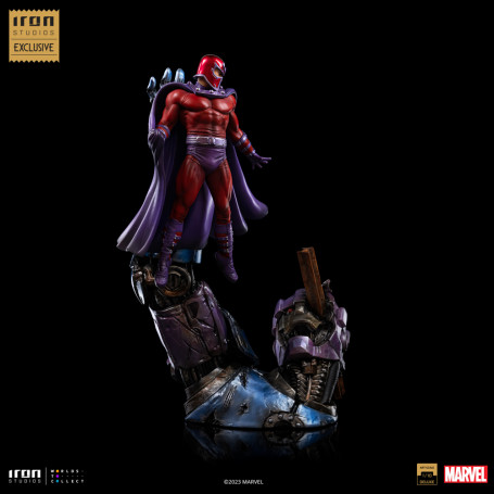 Iron Studios Marvel - Magneto y Sentinel - Deluxe Art Escala 1/10 CCXP 2023