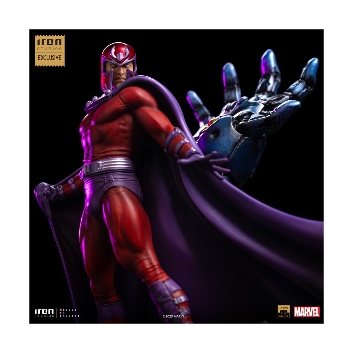 Iron Studios Marvel - Magneto y Sentinel - Deluxe Art Escala 1/10 CCXP 2023
