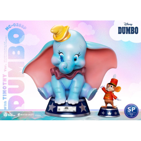 Beast Kingdom Disney Master Craft - Dumbo Edición Especial (Con Versión Timothy)