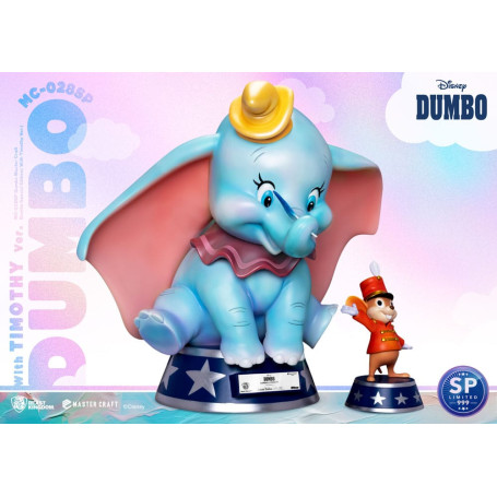 Beast Kingdom Disney Master Craft - Dumbo Edición Especial (Con Versión Timothy)
