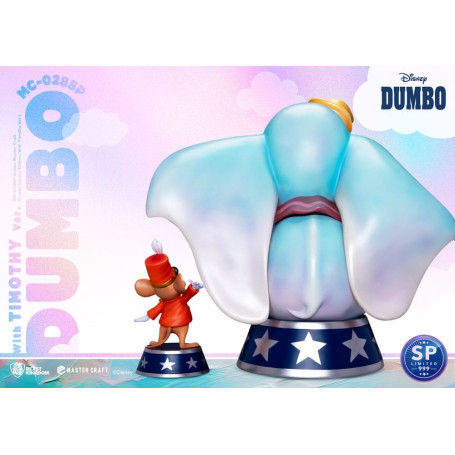Beast Kingdom Disney Master Craft - Dumbo Edición Especial (Con Versión Timothy)